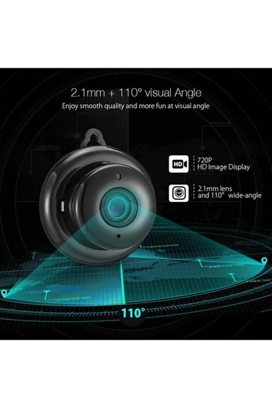 Urfakent Ortam Kamerası Mini Wifi Kamera Hd Kayıt - 1