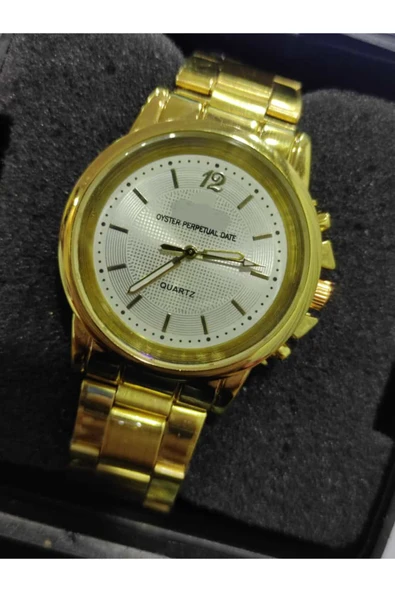 Urfakent Rolex Model Gold Serisi Çelik Kaa Çelik Kordon Kol Saatleri Hediyelidir ürün görseli