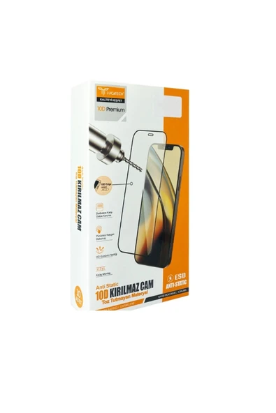 Urfakent 10D  Anti Statik FULL CAM İphone X-Xs-11Pro Uyumlu