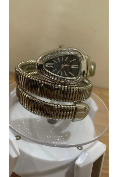QUARTZ Kadın Yılan Model Kol Saati Ks1798 - Gümüş ürün görseli