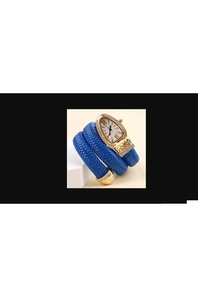 Drop Yılan Model 2024 Kol  Kol Saati - Resim 4