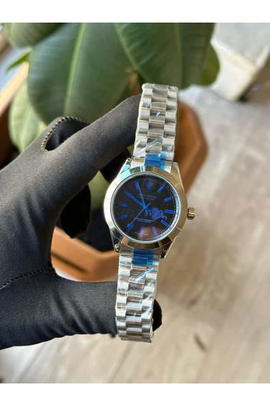 Urfakent Günlük Rolex Model Renkli Çelik Kasa Çelik Kordon Genç Saatleri Hediyelidir ürün görseli