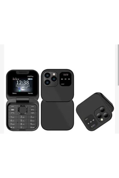 shop Flip Model Kapaklı Tuşlu Telefon Farklı Ses Modu Çift Sim Kartlı