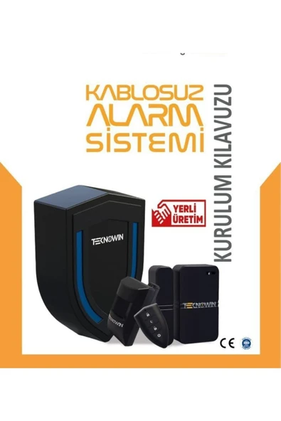 Urfakent Kablosuz Alarm Sistemi Yapay Zekalı Cep Aramalı(DUMAN SENSÖRÜ OPSİYONLU)