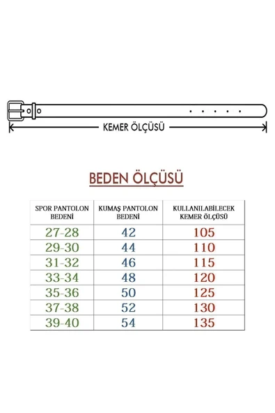 Urfakent Erkek Kemer Çeşitleri - 2