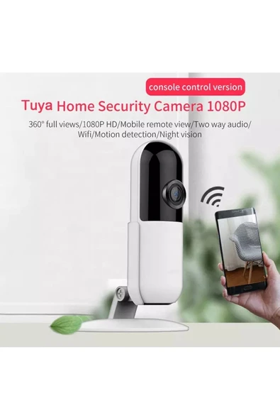 Urfakent Tuya Smart İÇ Ortam Wifi Kamera(Hafıza Kartı Dahildir) - Resim 2