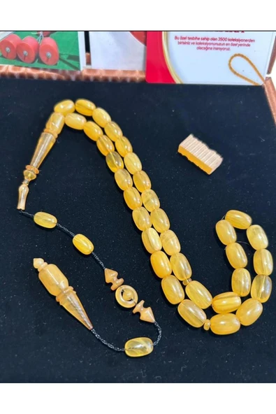 Urfakent SERTIFIKALI IMZALI 1 TONLUK TESPIHTEN 444. NOLU SIKMA KEHRIBAR - Resim 2