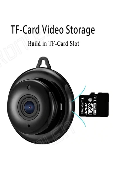 Urfakent Ortam Kamerası Mini Wifi Kamera Hd Kayıt - 8
