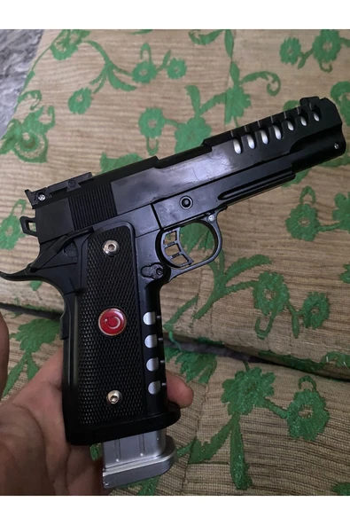Prestij Oyuncak Poşetli Lazerli Boncuklu Oyuncak Silah - 5