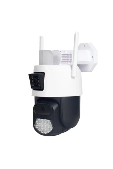 Urfakent İcsee 5 MP Çift Lens Büyük Kasalı PTZ Wifi Kamera(Hafıza Kartı Dahildir)