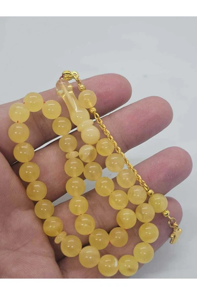 Urfakent Ukrayna Kaya Damla Kehribar (Altın Zincir Püskül Ve Kazaz 1000Ayar Gümüş Püskül) ürün görseli