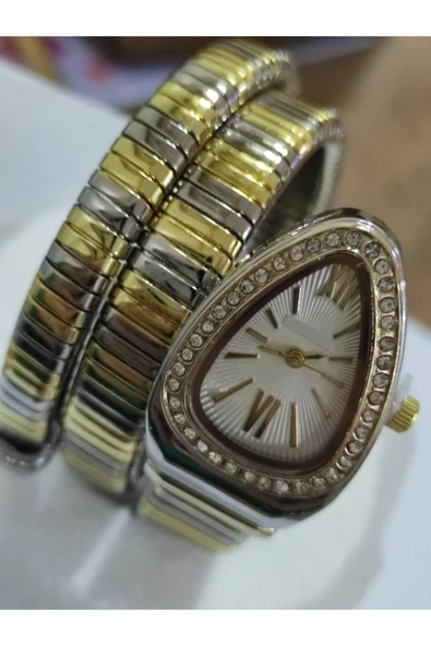 Drop BLVGARI MODEL YILAN KASA KOL SAATİ