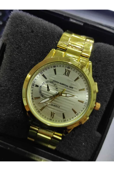 Urfakent Rolex Model Gold Serisi Çelik Kaa Çelik Kordon Kol Saatleri Hediyelidir ürün görseli