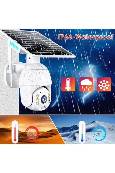 Urfakent 4G Solar Kamera Metal Kasa(Hafıza Kartı Dahildir) - 5