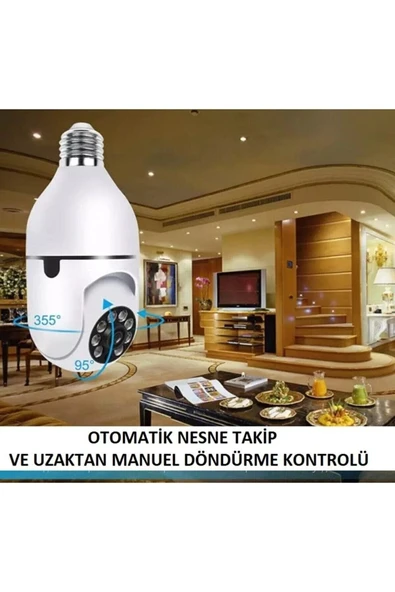 Urfakent Duy Girişli 360 Dönen Wifi Kamera