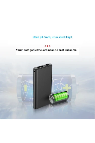 Urfakent 16 Gb Dahili Hafıza Kartlı Mini Airpords (ŞARJLIDIR) Muhabir Cihazı