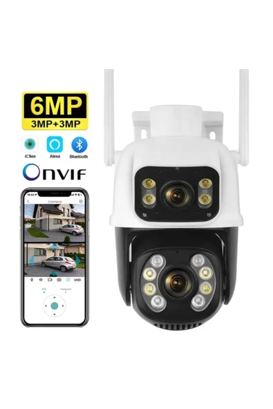 Urfakent Çift Kameralı Wifi Ptz Kamera - 2