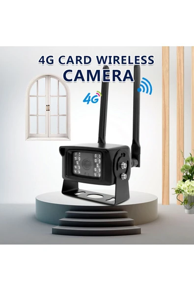 Urfakent 4G Çelik Kasa 12Volt Güvenlik Kamerası(Hafıza Kartı Dahildir) - 4