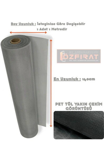 Process Anti Polen Kedi/sineklik Yırtılmaz Pet Tülü En: 140cm Boy: 100cm - Resim 2