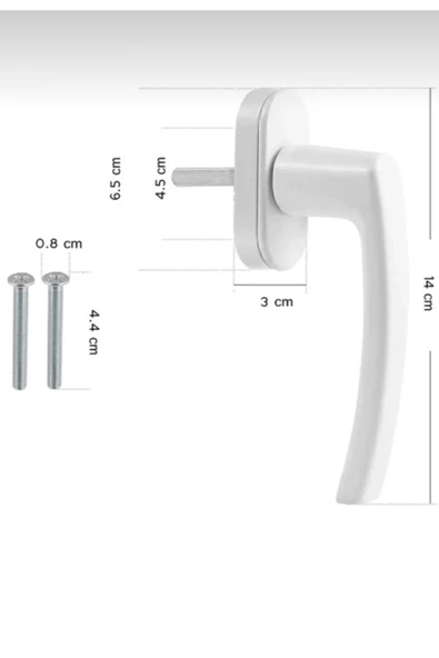 ALA MEŞE Pimapen(pvc)pencere Kolu Meşe - 3