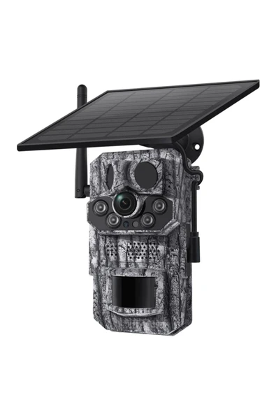 Urfakent 3 Sensörlü GPS Destekli 4G Sim Kartlı Solar Foto Kapan Kamera - Resim 2