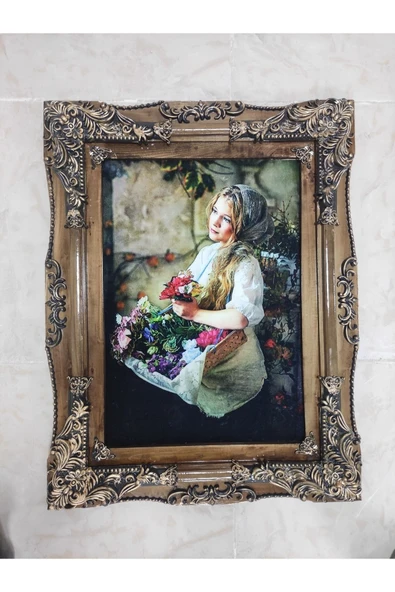 Urfakent Iran El Işi Ahşap Halı Tablo 45 Çeşit Hediyelidir