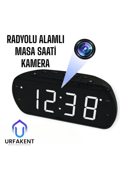 Urfakent WiFi Destekli Dijital Alarm Saat – Güvenlik ve Konfor Bir Arada
