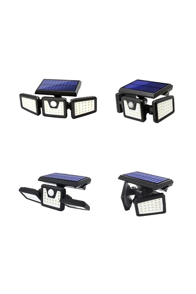 Urfakent Sensörlü 3 Modlu 74 Ledli Solar Aydınlatmalı Duvar Lambası - 2