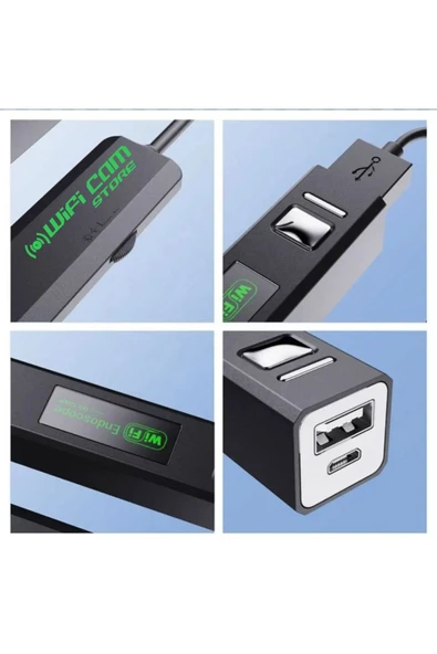 Urfakent 3 Lensli WİFİ Yılan Kamera 5 Metre Ve 10 Metre Seçenekli - Resim 4