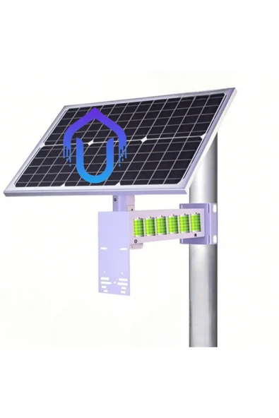 Urfakent Lityum Bataryalı Güneş Panel Seti 40 Watt Panel-40 Amper Batarya - 7