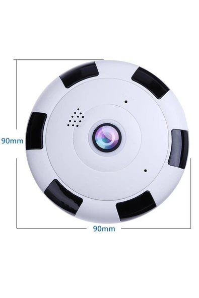 Urfakent 360 Görüşlü Hd Görüntü Ve Gece Görüşlü Smart Wifi Kamera Hafıza Kartı Dahildir - Resim 3