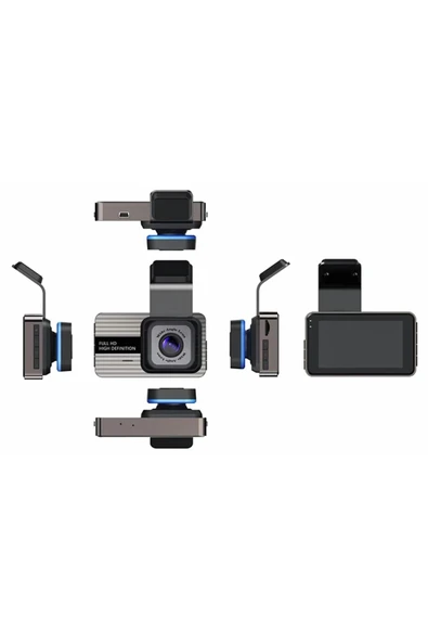 Urfakent Ekranlı Ultra Geniş Açı Full Hd Araç Kamerası Hafıza Kartı Dahildir - 5
