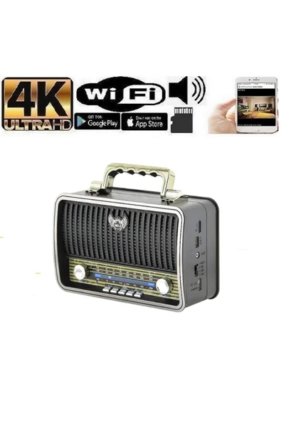 Urfakent Akıllı Kameralı Radyo, Bluetooth, Usb Çıkışlı