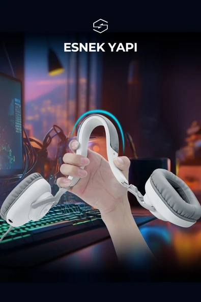 Havit Gamenote H2230D Gaming Mikrofonlu Oyuncu Kulaklığı 3.5mm Jack - 7