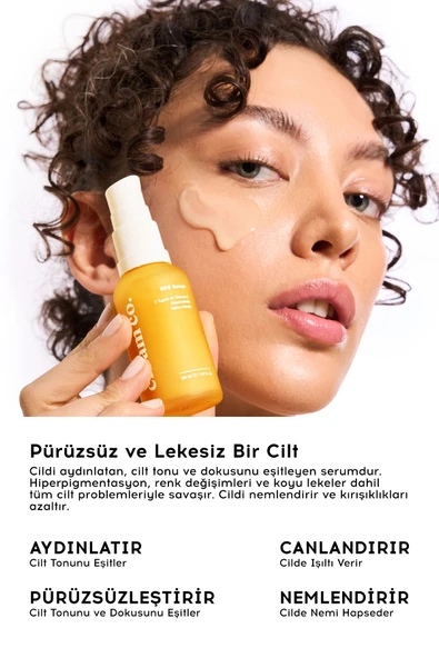 Cream Co. SOS C Vitamini Arbutin Serum | Aydınlatıcı Cilt Tonu Eşitleyici | Niacinamide | Tüm Cilt Tipleri - 2