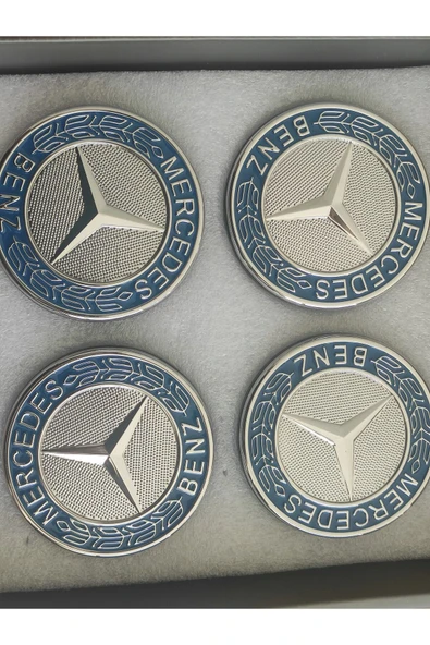 Mercedes Benz Mercedes-benz Pilsiz Mavi Ledli Jant Kapağı (2Lİ) Hediyelidir - 3