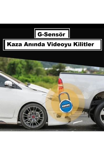 Urfakent Ekranlı Ultra Geniş Açı Full Hd Araç Kamerası Hafıza Kartı Dahildir - 4
