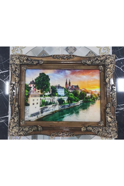 Urfakent Iran El Işi Ahşap Halı Tablo 45 Çeşit Hediyelidir