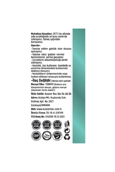 Lactofolin Folik Asit, Kolin, Probiyotik, Multivitamin 30 Kapsül - 6