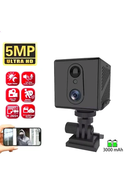 Urfakent 4G Sim Kartlı Mikro Şarjlı Video Kamera(Hafıza Kartı Dahildir) - Resim 8