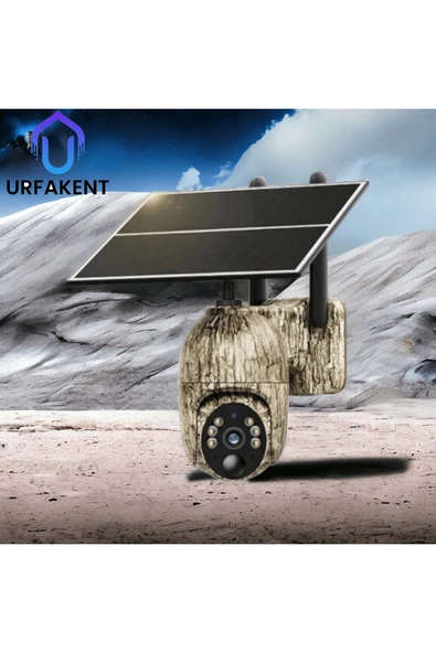 Urfakent Full HD 4G Solar Sim Kartlı Mini Kamuflaj Kamera - Resim 8