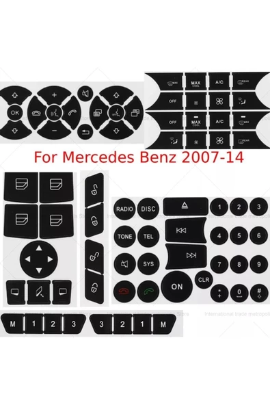 Urfakent Mercedes-benz Üst Seğment Sticker Yüksek Kalite - 4
