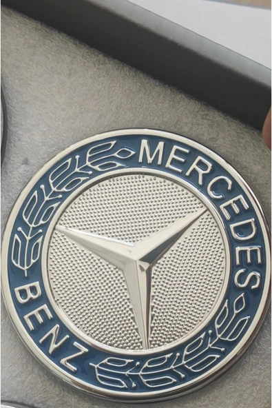 Mercedes Benz Mercedes-benz Pilsiz Mavi Ledli Jant Kapağı (2Lİ) Hediyelidir