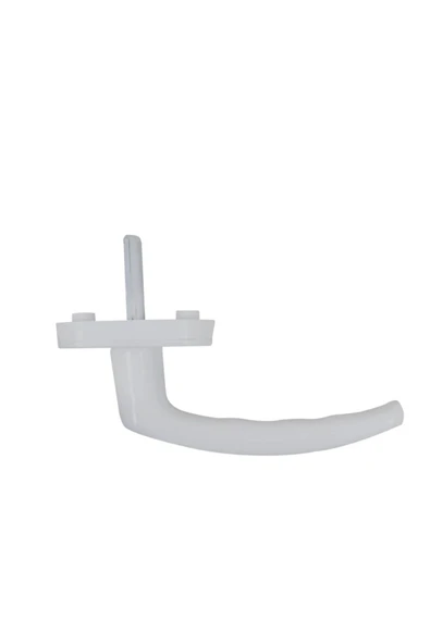 EVA PLAST Pencere Kolu PVC Silver Model / Plastik Beyaz 5 Adet - 4