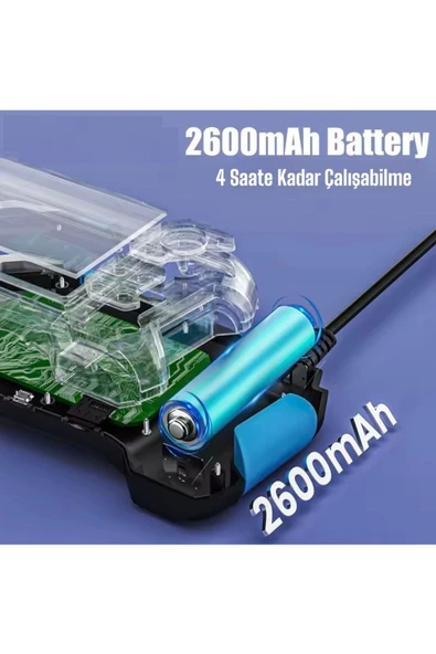 Urfakent 360 Motorlu Ekranlı Çift Lensli 5 Metre Yılan Kamera(TF Kart Girişlidir) - 4