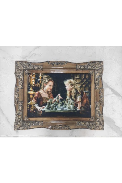 Urfakent Iran El Işi Ahşap Halı Tablo 45 Çeşit Hediyelidir