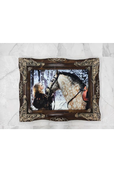 Urfakent Iran El Işi Ahşap Halı Tablo 45 Çeşit Hediyelidir