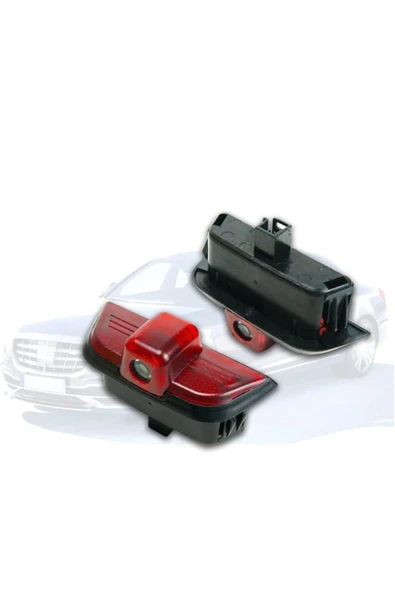 Urfakent Mercedes C Serisi W204 Kapı Altı Led Logo 2007-2013 2 Li - 2
