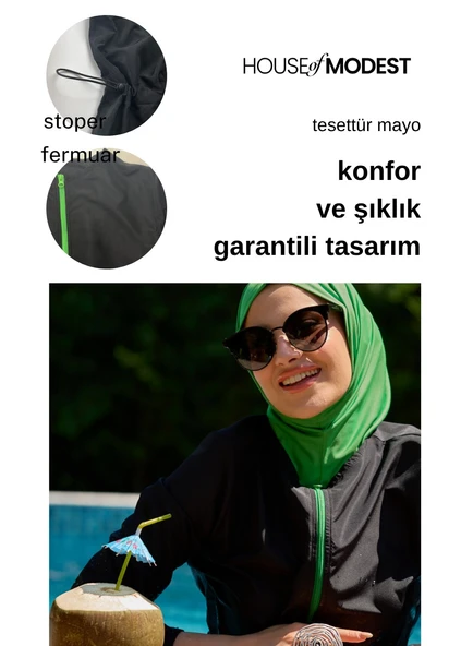 TESETTÜR MAYO SİYAH - 6