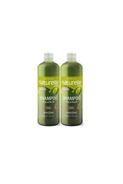 Naturelle Zeytinyağlı Şampuan 360 Ml 2 Adet